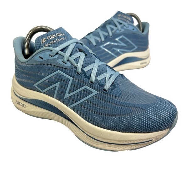 New Balance Womens FuelCell Walker Elite Running Shoes Light Blue sz 8 - Picture 1 of 9